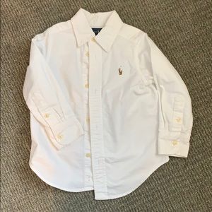 Boys Ralph Lauren White button down
